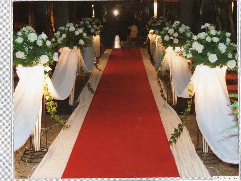 Entrada dos noivos...